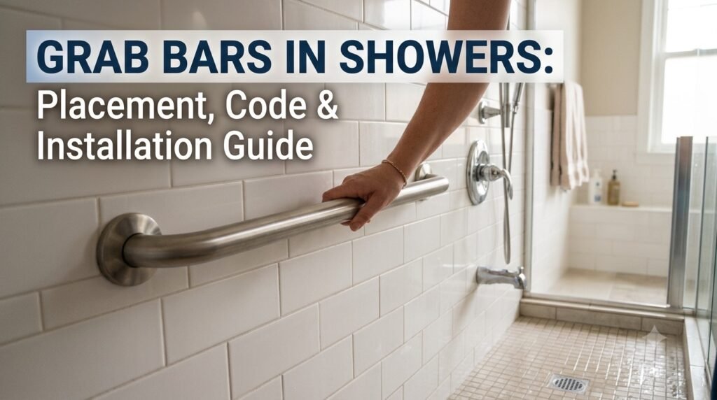 Grab Bars in Showers: Placement, Code & Installation Guide