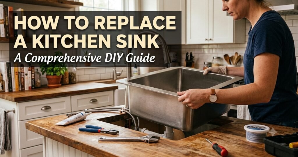 How to Replace a Kitchen Sink: A Comprehensive DIY Guide