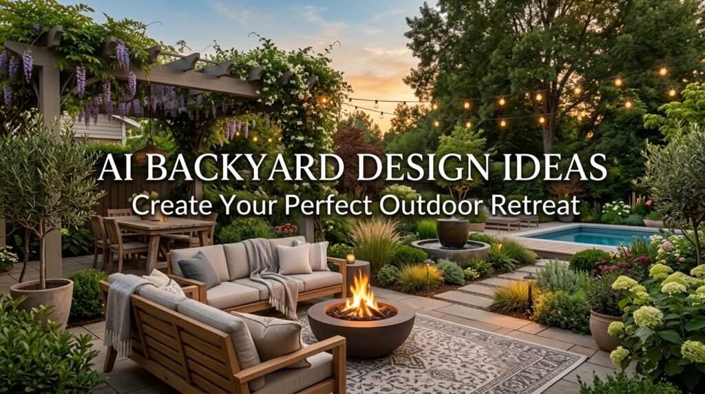 AI Backyard Design Ideas: Create Your Perfect Outdoor Retreat